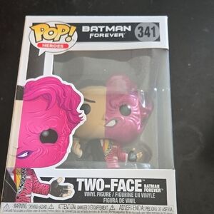 Funko Two-Face Vinyl Figure - Pink & Black Accents